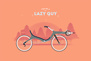 lazy guy